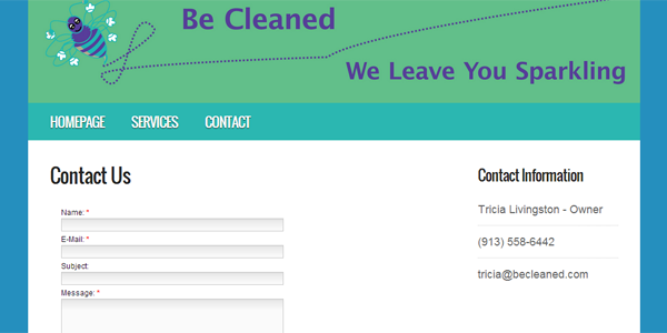 Be Cleaned Contact